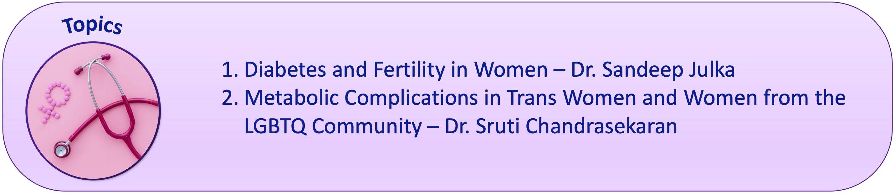 Woes of Women and Trans Women: Fertility and Metabolism